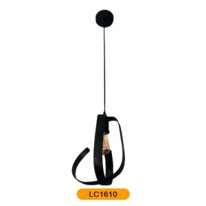 LC1610 Lámpara colgante tipo J doble 1 luz