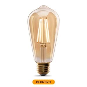 BO0702G Bombilla vintage amarillo 5w