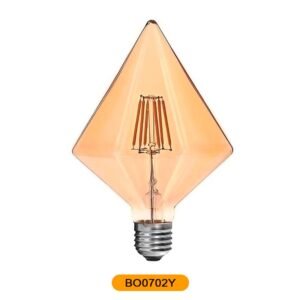 BO0702Y Bombilla vintage diamante 4w