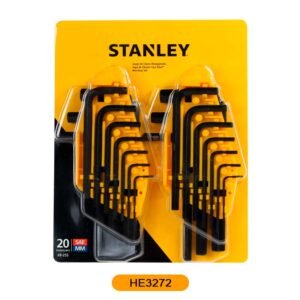 HE3272 Juego de llaves hexagonales 20 piezas 69-255 Stanley