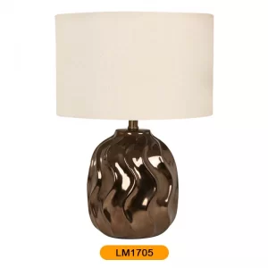 LM1705 Lámpara de mesa chocolate 1 luz