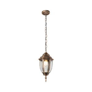 LC1215 FAROL COLGANTE BRONCE REDONDA