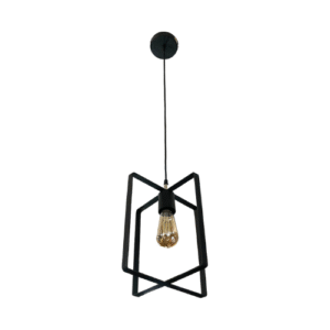 LC1605 LAMP COLG 1 LUZ CUADRADA LUXC1 JACH