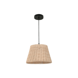 LC2938 LÁMPARA COLGANTE RATTAN 1 LUZ E27