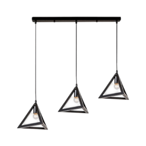 LC3309 Lámpara colgante 3 triángulos