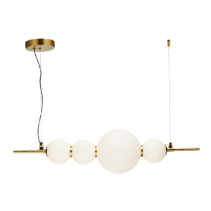 LC3603 Lámpara colgante led 4 globos 16w 30k