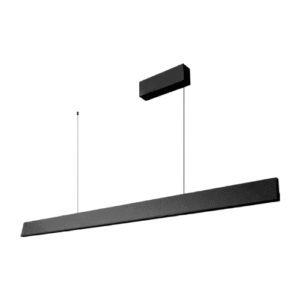 LC4800 Lámpara colgante lineal led negra 36w, 3 tonos de luz