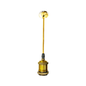 LC4809 LAMP COLG SOCKET DORADO/ORO E-27 TECO