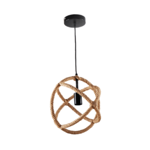 LC4907 Lámpara colgante lazo esfera 1 luz