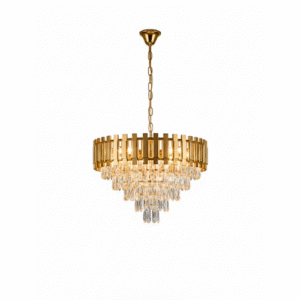 LC5690 LÁMPARA COLGANTE CRISTAL 8 LUCES