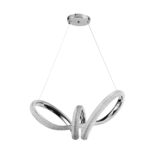 LC5742 LÁMPARA COLGANTE LED CROMO 54W, 3 TONOS DE LUZ