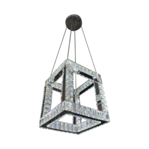 LC5742 LÁMPARA COLGANTE LED CROMO 54W, 3 TONOS DE LUZ