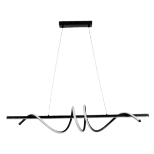 LC5766 LAMPARA COLGANTE LED 60W ONDAS, 3 TONOS DE LUZ