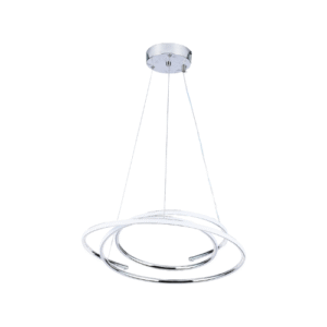 LC5774 LÁMPARA COLGANTE LED CROMO 3 TONOS DE LUZ