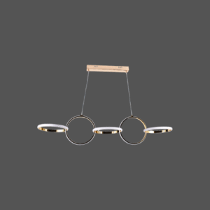 LC5806 LÁMPARA COLGANTE LED ANILLOS, 3 TONOS DE LUZ