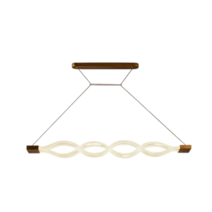 LC5833 LÁMPARA COLGANTE LED 84W LATON LUZ NEUTRA