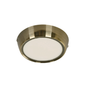 LT0208 LÁMPARA DE TECHO LED 12W BRONCE ANTIGUO, LUZ BLANCA