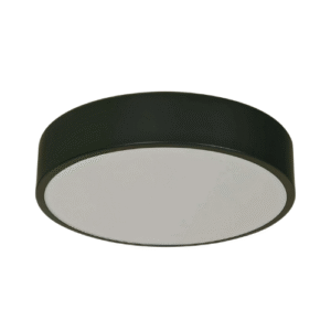 LT1426 LÁMPARA DE TECHO LED 12W NEGRA, LUZ, BLANCA