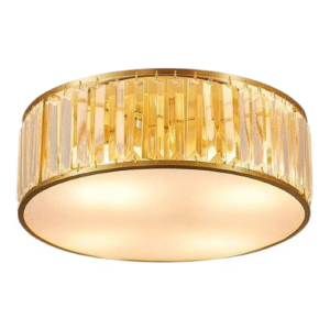 LT1705 LÁMPARA DE TECHO DORADA 3 LUCES