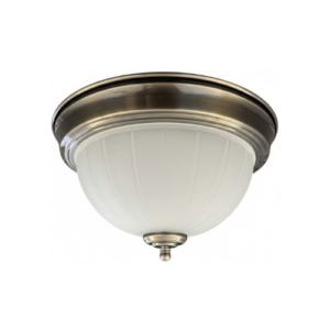 LT3020 LÁMPARA DE TECHO BRONCE ANTIGUO 2 LUCES