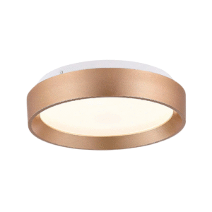 LT4008 LÁMPARA DE TECHO LED 18W DORADA, 3 TONOS DE LUZ 10"