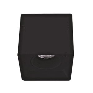LT5407 LÁMPARA DE TECHO CUBO NEGRO 1 LUZ GU10