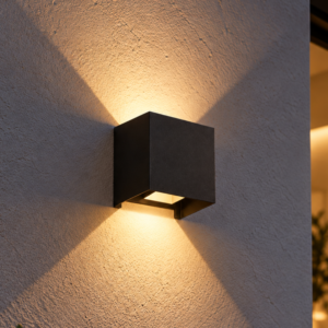 LP1541 LÁMPARA DE PARED CUBO MINI NEGRO