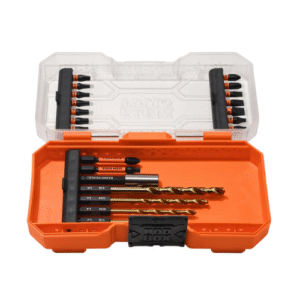 HE0842 SET DE BROCAS Y ATORNILLADORES, 21 PIEZAS