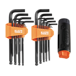 HE3259 JUEGO DE LLAVE HEXAGONAL CON MANGO, SAE Y MÉTRICO, 22 PIEZAS