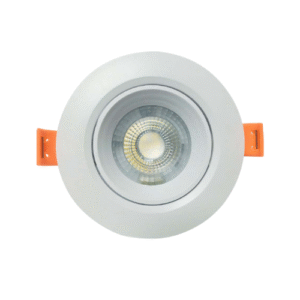 LE1008B LÁMPARA LED 3 ¾ DIRIGIBLE 30° PARA EMPOTRAR, 7W LUZ FRIA