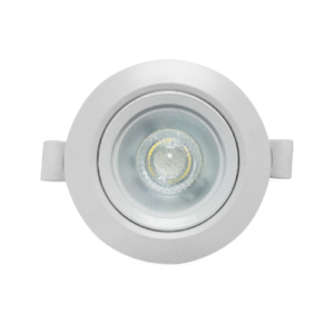 LE1008C LÁMPARA LED 3 ½ DIRIGIBLE 30° PARA EMPOTRAR, 5W LUZ FRIA