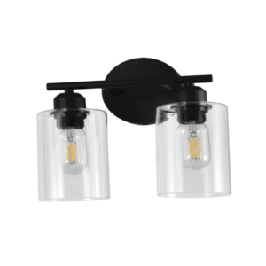 LK2030 LÁMPARA DE PARED/SPOT, VIDRIO 2 LUCES