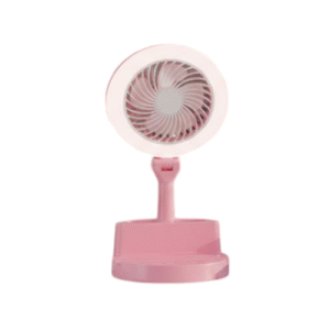 LM2005 LÁMPARA DE MESA LED CON VENTILADOR, ROSA