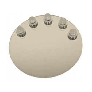 LP1515 ESPEJO LÁMPARA DE PARED CON 5 LUCES REDONDO NO INCLUYE BOMBILLO