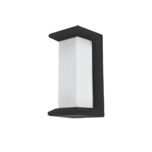 LP3703 LÁMPARA DE PARED LED 12W NEGRO LUZ CÁLIDA