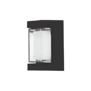 LP4507 LÁMPARA DE PARED LED 4W NEGRO LUZ CÁLIDA