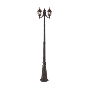 LP6709 FAROL TIPO POSTE 3 LUCES