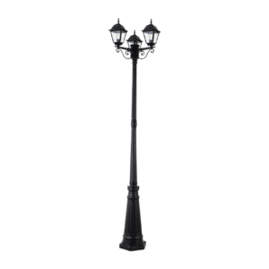 LP6725 FAROL TIPO POSTE 3 LUCES