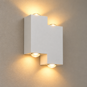 LP3303 LÁMPARA DE PARED ESCALÓN BLANCO
