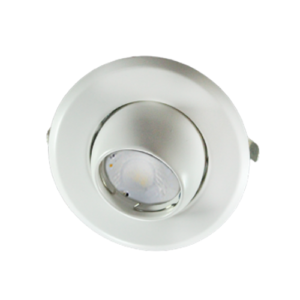 LE1061A+REF OJO DE BUEY CON REFLECTOR DIRIGIBLE PARA CAJA OCTAGONAL BLANCO