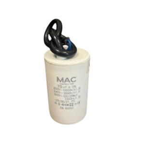 CP0323A CAPACITOR DE MARCHA 70UF 220VAC BLANCO