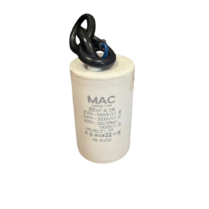 CP0323B CAPACITOR DE MARCHA 80UF 220VAC BLANCO