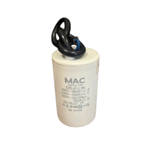 CP0323D CAPACITOR DE MARCHA 125UF 220VAC BLANCO