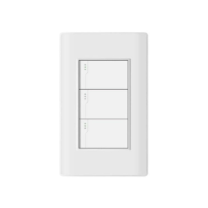 IN2129 INTERRUPTOR TRIPLE 1 VÍAS BLANCO STANDARD