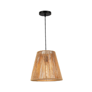 LC2930 LÁMPARA COLGANTE 1 LUZ RATTAN