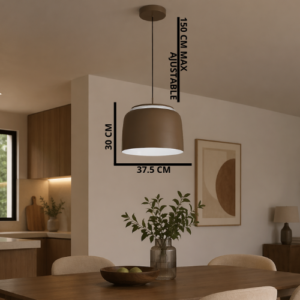 LC3956 LÁMPARA COLGANTE LED 20W LUZ CÁLIDA