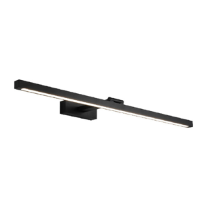 LP0613 LÁMPARA DE PARED LED 12W 3 TONOS DE LUZ NEGRO