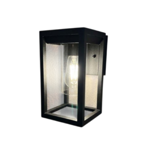 LP3480 LÁMPARA DE PARED EXTERIOR NEGRA 1 LUZ