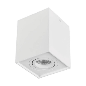 LT5432 LÁMPARA DE TECHO CUBO 1 LUZ GU10 ALUMINIO