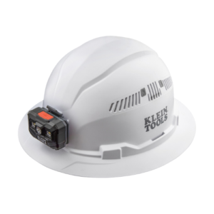 HE1005A CASCO DE SEGURIDAD CON LINTERNA FRONTAL BLANCO 60407RL